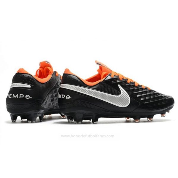 Nike Tiempo Legend Elite FG Negro Blanco Naranja